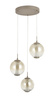Lampa wisząca trójka okrągła Orleans kaszmirowa Aviano Lighting 5041-313