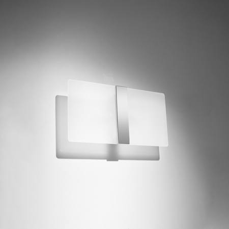 Kinkiet AZALIA szklany biały Sollux Lighting SL.1006