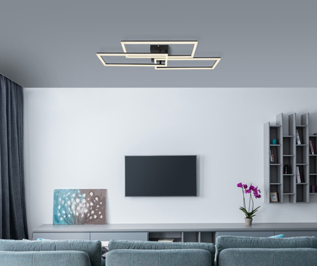 Lampa sufitowa TINY LED Globo 67247-58SH sterowana pilotem funkcja smart