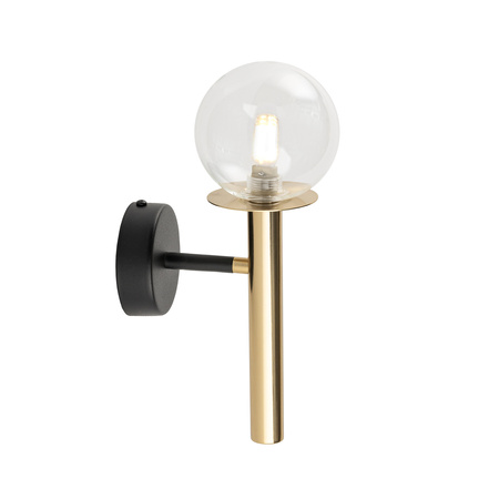 DAISY 1 kinkiet  złoty/transparentny Sigma 40761