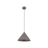 Lampa wisząca metalowy stożek w odcieniu brązu 26cm CONO M NEW BROWN 1XE27 Tk Lighting 11376