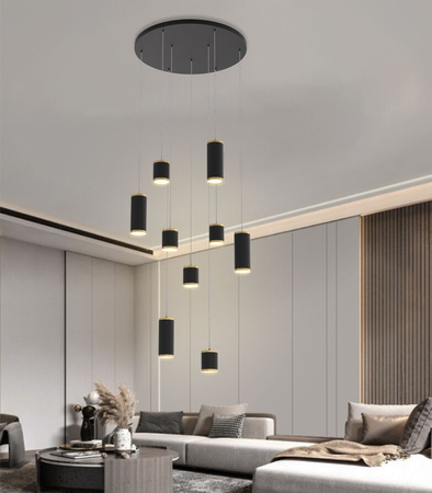 Lampa wisząca TOULOUSE 9 LED Wofi Premium 5003-904