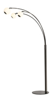 Lampa podłogowa trójka Luberon czarny chrom Aviano Lighting 3051-305