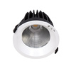 Okrągłe białe oczko sufitowe do wbudowania Kerez IP54 Italux DG-150C/WK-WW/70