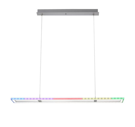 Lampa wisząca FELIX60 LED RGB Leuchten Direkt 14638-55 sterowany pilotem kolory