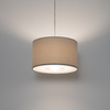 Lampa wisząca z abażurem w szarym kolorze 40cm 1xE27 CEDRO S Nowodvorski 11664