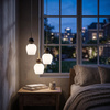 Lampa wisząca Carrara potrójna na kole 3xE14 Milagro MLP2810