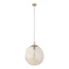 Lampa wisząca szklana zniekształcona kula 35cm LAVA L SABIA 1xE27 Tk Lighting 11325