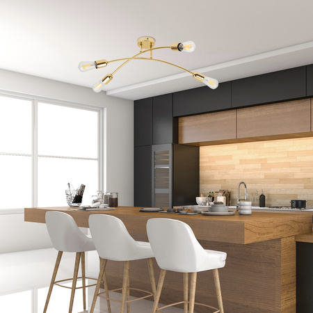 Lampa sufitowa HELIX GOLD TK Lighting 4688