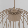 Lampa wisząca druciana w kolorze sabia o średnicy 25cm  SPHERA S SABIA 1xGX53 Tk Lighting 11309