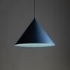 Lampa wisząca stożkowa 50cm CONO XL NAVY 1xE27 Tk Lighting 11416