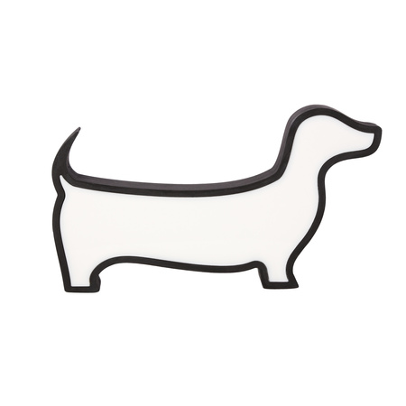 Dog lampa stołowa 12w led 3000k iq kids czarny Candellux 41-10643