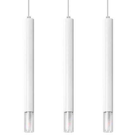 Lampa wisząca WEZYR metal szkło Sollux Lighting SL.0959 SL.0962