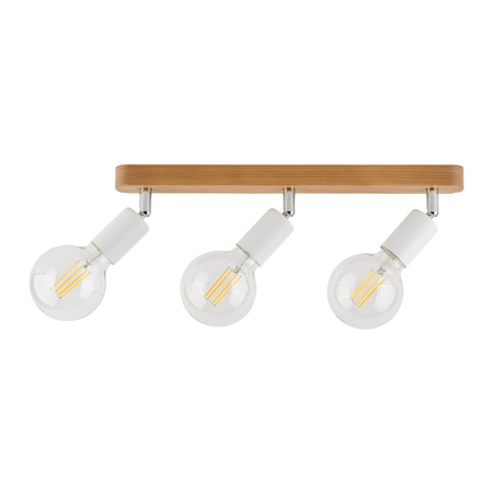 Lampa sufitowa SIMPLY WHITE WOOD TK Lighting 4749