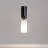 Lampa wisząca czarno-biała Memory MOD177PL-01B Maytoni