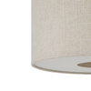 Lampa podłogowa z kremowym cylindrycznym abażurem o średnicy 46cm 1xE27 SANTANA Nowodvorski 11656