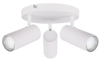 Colly lampa sufitowa biały 3x15w gu10 klosz biały Candellux 98-01627