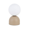 Duża lampka nocna wysokość 50cm średnica 30cm 1XE27 MIKI SABIA BIG Tk Lighting 11498