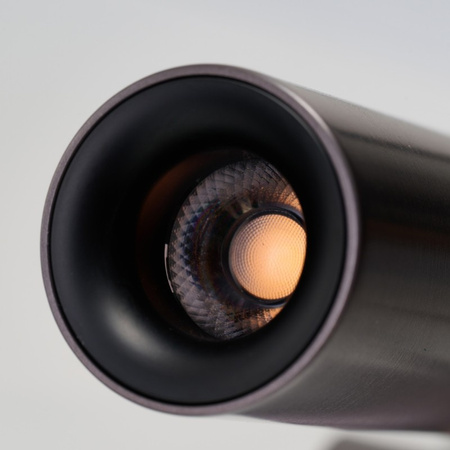 Lampa wisząca tuba w kolorze tytanu LED 3000K ANGOLA PENDANT Azzardo AZ7168