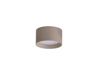 Niska beżowa tuba natynkowa o średnicy 11,5cm AXIS 12W CCT SWITCH BEIGE Azzardo AZ7029
