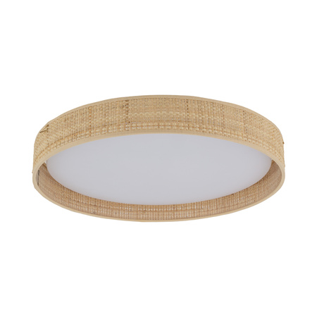 Plafon sufitowy w kolorze słomkowym 42,5cm DEMI RAFIA LED Tk Lighting 11855