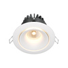 Oczko LED wpuszczane o średnicy 9,8cm 3000K Yin DL031-L12W3K-D-W Maytoni