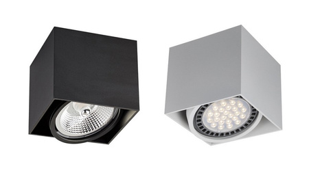 Oprawa sufitowa spot BOX 1 WHITE Zuma Line ACGU10-114