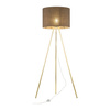 UMBERTO BROWN GOLD LAMPA PODŁOGOWA 1 TK Lighting 16032