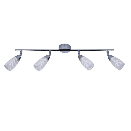 LAMPA LAUFER LISTWA 4X40W G9 CHROM Candellux 94-28412