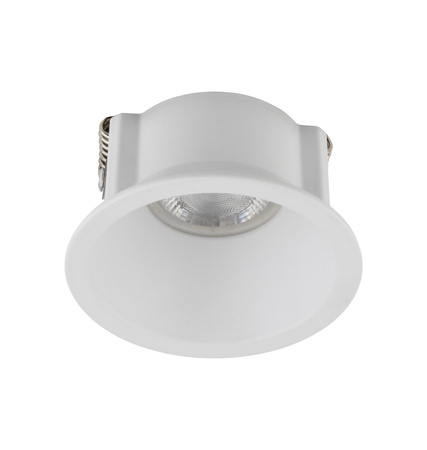Białe okrągłe oczko podtynkowe 6,5cm 1xGU10 RIVO WHITE Tk Lighting 11473