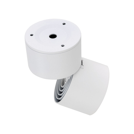 Biała oprawa natynkowa ruchoma tuba wybór barwy światła SPARK WHITE CCT 10W Tk Lighting 18168