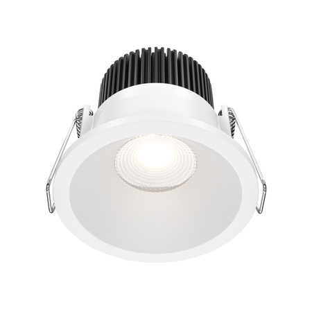 Oczko białe podtynkowe o średnicy 6cm IP65 LED 4000K Zoom DL034-01-06W4K-W Maytoni