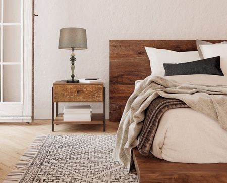 Lampka stołowa NEROM Italux TB-22374-BK