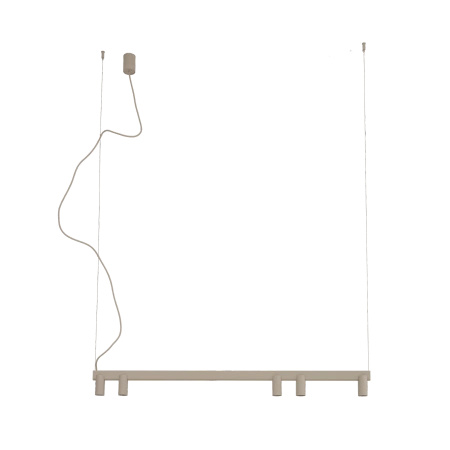 Beżowa lampa wisząca 120cm FOURTY LINE LED Nowodvorski 12405