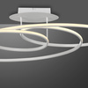Biała lampa sufitowa LED z pierścieniami - nowoczesny design LUMACA LED 3000K Just Light 15321-16
