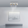 Biała podłużna lampa sufitowa trzy tuby LED 2700K PURE CUP Paul Neuhaus 6227-16