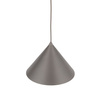 Lampa wisząca metalowy stożek w odcieniu brązu 26cm CONO M NEW BROWN 1XE27 Tk Lighting 11376