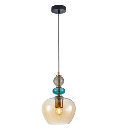 Lampa wisząca BUSCO Italux PND-30263-1A-BRO-AMB