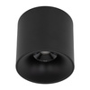 Czarna oprawa natynkowa tuba o średnicy 11,8cm wybór barwy światła BLAZE BLACK CCT 30W Tk Lighting 18162