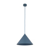 Lampa wisząca w kształcie stożka o średnicy 33,5cm CONO L NAVY 1xE27 Tk Lighting 11415