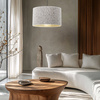 Lampa wisząca abazur o średnicy 38cm VELLUM 1xE27 Tk Lighting 11210