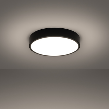 Plafon ONYX 40 czarny LED 3000K Sollux SL.1244
