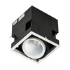 Oprawa podtynkowa Vertico Single 4000K pojedyncza regulowana LED Italux GL7108-1/18W 4000K WH+BL