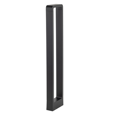 Lampa ogrodowa stojąca czarna ramka 80cm LED 3000K ARIUS L BLACK IP54 Tk Lighting 19001