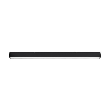 Czarna liniowa podłużna lampa sufitowa zewnętrzna 150cm IP44 3000K OUTLINE LED L Nowodvorski 11362