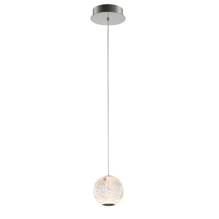 Lampa wisząca ROSARIO chrom LED Italux PND-12220121-1A-CR