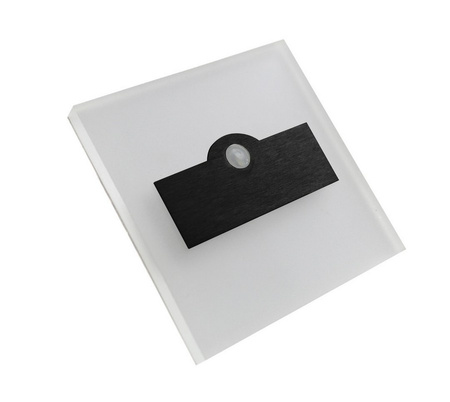 Oprawa schodowa czarna LUMI z czujnikiem ruchu 12V 3000K LED Milagro EKS6896