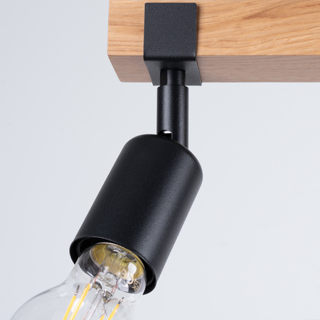 Plafon ZUCA 3 czarny Sollux SL.1297