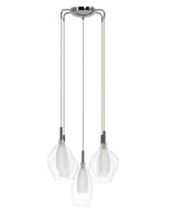 Lampa wisząca AMBER MILANO 5 CLEAR AZzardo AZ3076