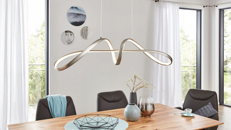 Lampa wisząca CAROLINA LED SMART Paul Neuhaus 8227-55l sterowana pilotem i smartfonem